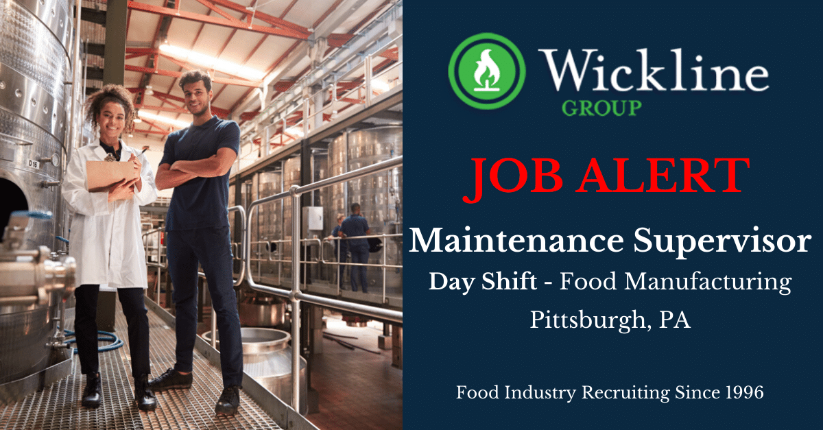 Maintenance Supervisor Pittsburgh Maintenance Supervisor Pittsburgh